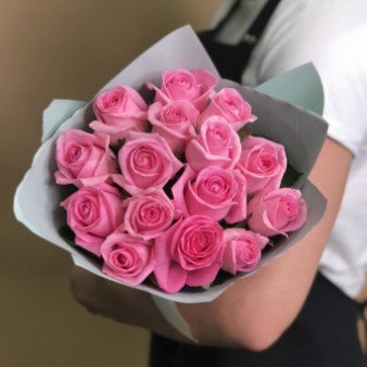 Букет розовых Роз: фото. Мир цветов Киров