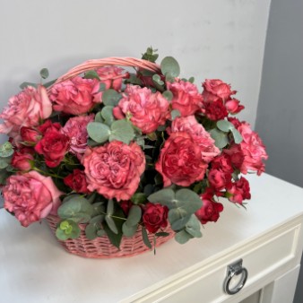 Корзина Подарочная: фото. Мир цветов Киров