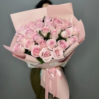 Букет Нежность из роз: фото. Мир цветов Киров